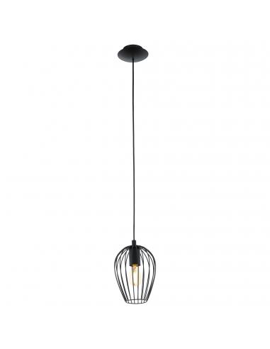 EGLO 49477 - NEWTOWN Living Room Lamp in Black Steel