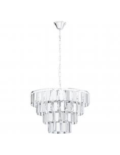 EGLO 99094 - ERSEKA Pendant Lamp in Steel and Glass