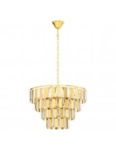 EGLO 99097 - ERSEKA Pendant Lamp in Steel and Glass