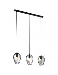 EGLO 49478 - NEWTOWN Living Room Lamp in Black Steel