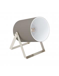 EGLO 99104 - VILLABATE 1 Table lamp in Steel and Textile