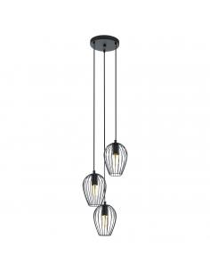 EGLO 49479 - NEWTOWN Living Room Lamp in Black Steel