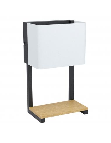 EGLO 99126 - GALDAKAO Wall lamp in Steel, wood and Textile