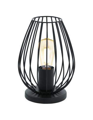 EGLO 49481 - NEWTOWN Living Room Lamp in Black Steel