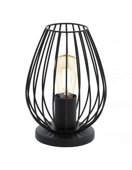EGLO 49481 - NEWTOWN Living Room Lamp in Black Steel