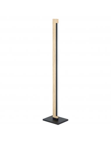 EGLO 99296 - CAMACHO Floor lamp in Steel, wood and Acrylic