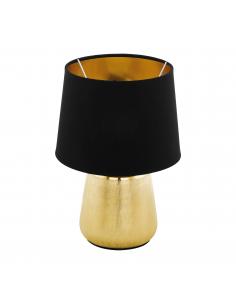 EGLO 99331 - MANALBA 1 Table lamp in Ceramic and Textile
