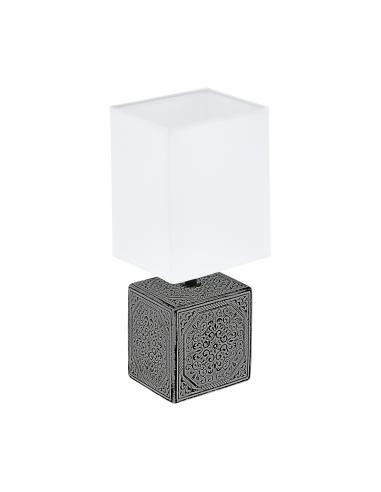 EGLO 99333 - MATARO 1 Table lamp in Ceramic and Textile