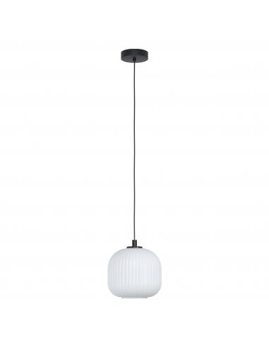 EGLO 99366 - MANTUNALLE Pendant lamp in Steel and Glass