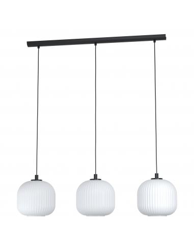 EGLO 99367 - MANTUNALLE Pendant lamp in Steel and Glass