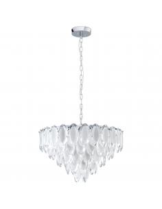 EGLO 39724 - CARVARIO Pendant lamp in Steel and Glass