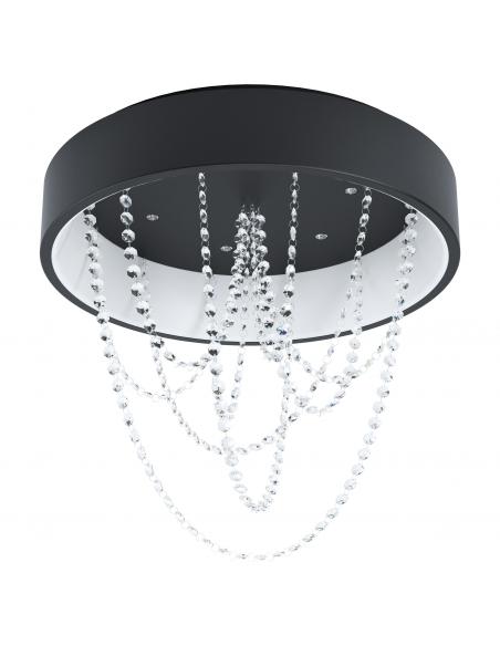 EGLO 39762 - BERLINA Ceiling lamp in Steel and Glass