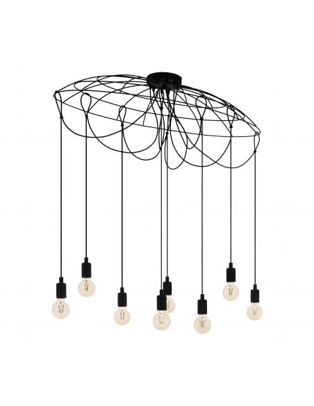 EGLO 43322 - HOGSMILL Steel Pendant Lamp