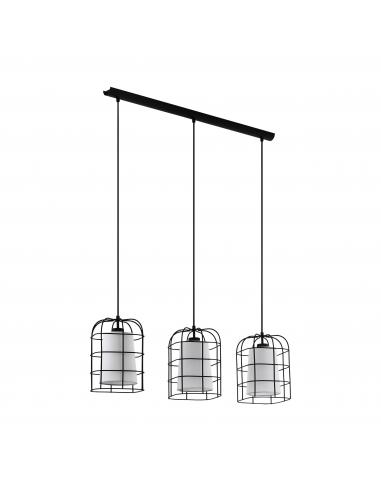 EGLO 43355 - BITTAMS Pendant Lamp in Steel and Textile