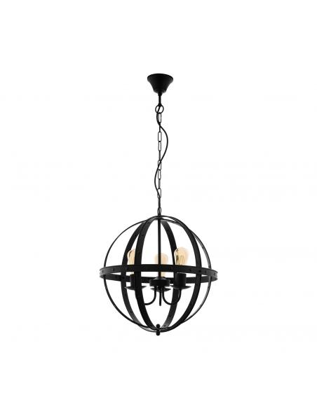EGLO 49517 - BARNABY Living Room Lamp in Black Steel
