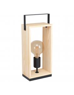 EGLO 43415 - FAMBOROUGH Table lamp in Steel, wood