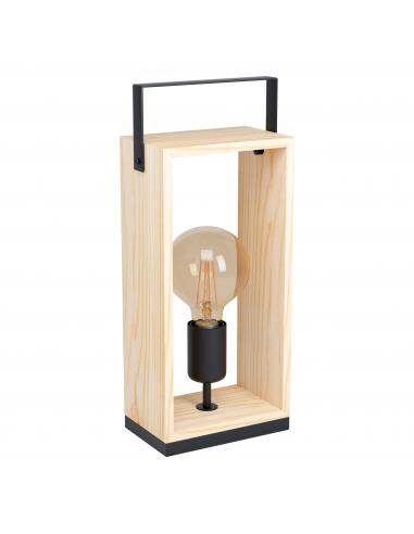 EGLO 43415 - FAMBOROUGH Table lamp in Steel, wood