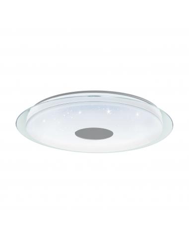 EGLO 98769 - LANCIANO-C Wall / ceiling lamp in Steel and Acrylic with crystal effect