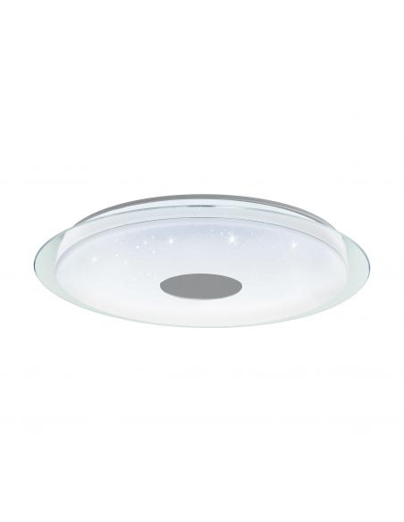 EGLO 98769 - LANCIANO-C Wall / ceiling lamp in Steel and Acrylic with crystal effect