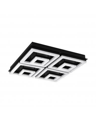 EGLO 99328 - FRADELO 1 Ceiling lamp in Steel and Acrylic, glass