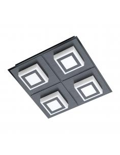 EGLO 99364 - MASIANO 1 Wall / ceiling lamp in Aluminum, steel and Acrylic