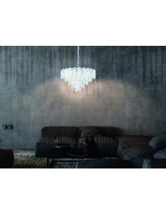 EGLO 39724 - CARVARIO Pendant lamp in Steel and Glass 2