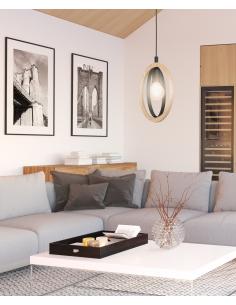 EGLO 43461 - BASILDON Hanging lamp in Steel, wood 2