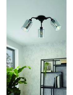 EGLO 43308 - FORESTBURG Ceiling Lamp in Steel 2