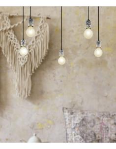 EGLO 43314 - COULSDON Lámpara colgante en Acero y Lámina 2