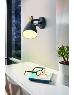 EGLO 99074 - COSWARTH Spotlight on Steel, wood 2