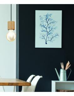 EGLO 99078 - TURIALDO Hanging lamp in Wood, steel 2