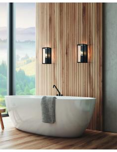 EGLO 99123 - AMEZOLA Wall Lamp in Steel and Glass 2