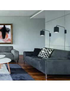 EGLO 99348 - STAITI 1 Wall lamp in Steel and Textile 2