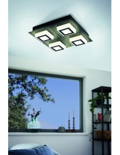 EGLO 99364 - MASIANO 1 Wall / ceiling lamp in Aluminum, steel and Acrylic 2