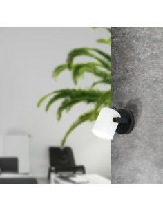 EGLO 43427 - HORNWOOD 1 Wall lamp in Steel, wood and Textile 2