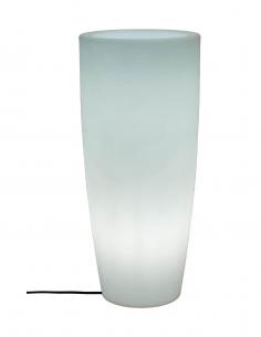 NEW GARDEN - BAMBOO Planter with RGB light Ø90 cm