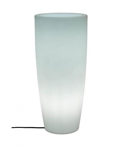 NEW GARDEN - BAMBOO Planter with RGB light Ø90 cm