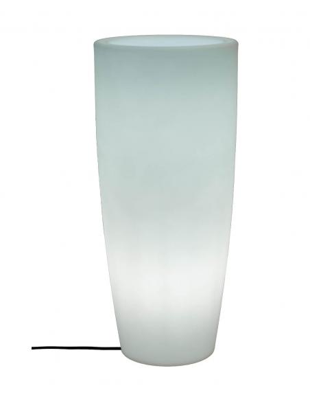 NEW GARDEN - BAMBOO Planter with RGB light Ø90 cm