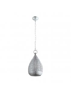 EGLO 49708 - MELILLA Living Room Lamp in Silver Steel