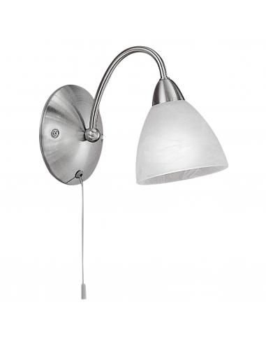 EGLO 13312 - PASTO Wall Lamp in Steel and Glass