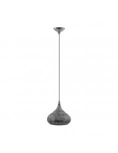 EGLO 49714 - MELILLA Lámpara de Salón en Acero plata antigua