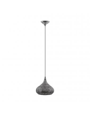EGLO 49714 - MELILLA Living Room Lamp in Antique Silver Steel