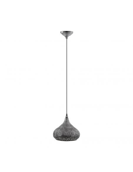 EGLO 49714 - MELILLA Lámpara de Salón en Acero plata antigua
