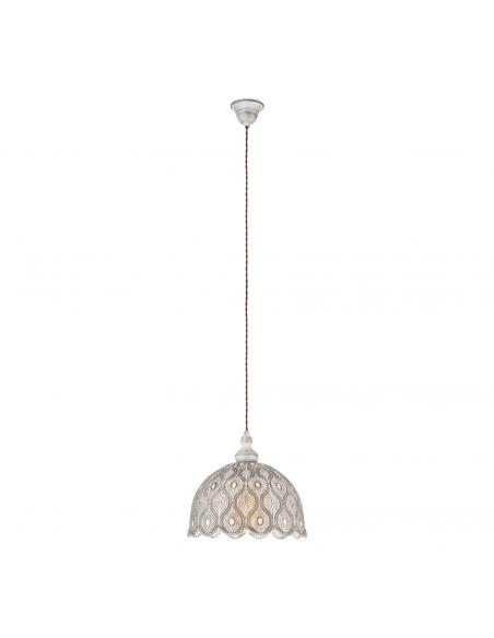 EGLO 49717 - TALBOT 2 Living Room Lamp in antique white steel