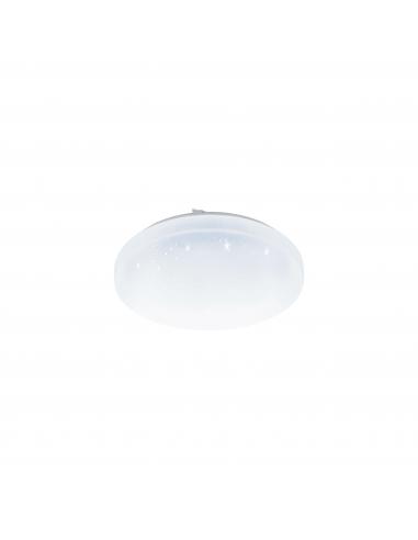 EGLO 98294 - FRANIA-A Lámpara de pared / techo en Acero y Acrílico con efecto de cristal