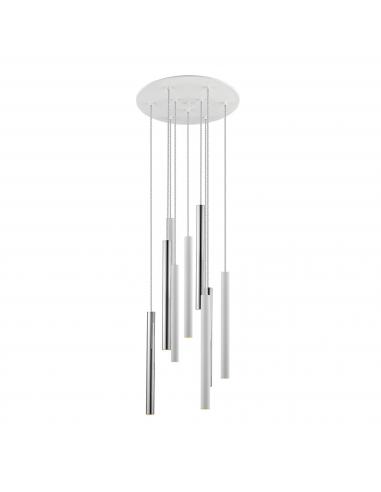 Chrome/White Lamp 9 lights - SCHULLER...