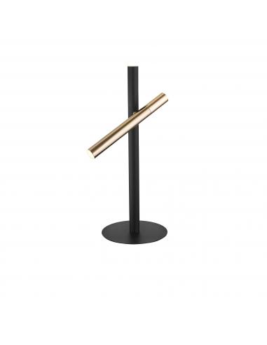 Gold/Black Table Lamp 2 lights -...