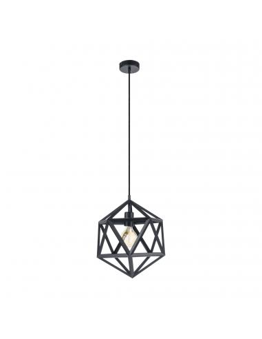 EGLO 49761 - EMBLETON Living Room Lamp in Black Steel