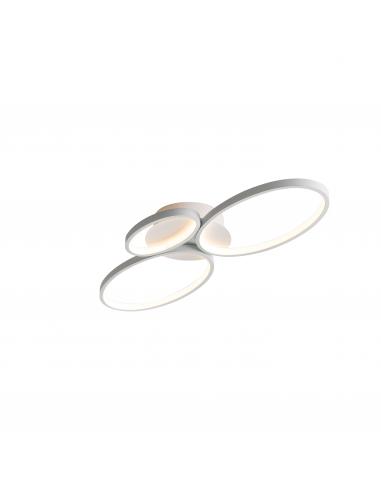 Led ceiling light 3 rings white -...