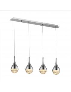 4 light Chrome Lamp -...